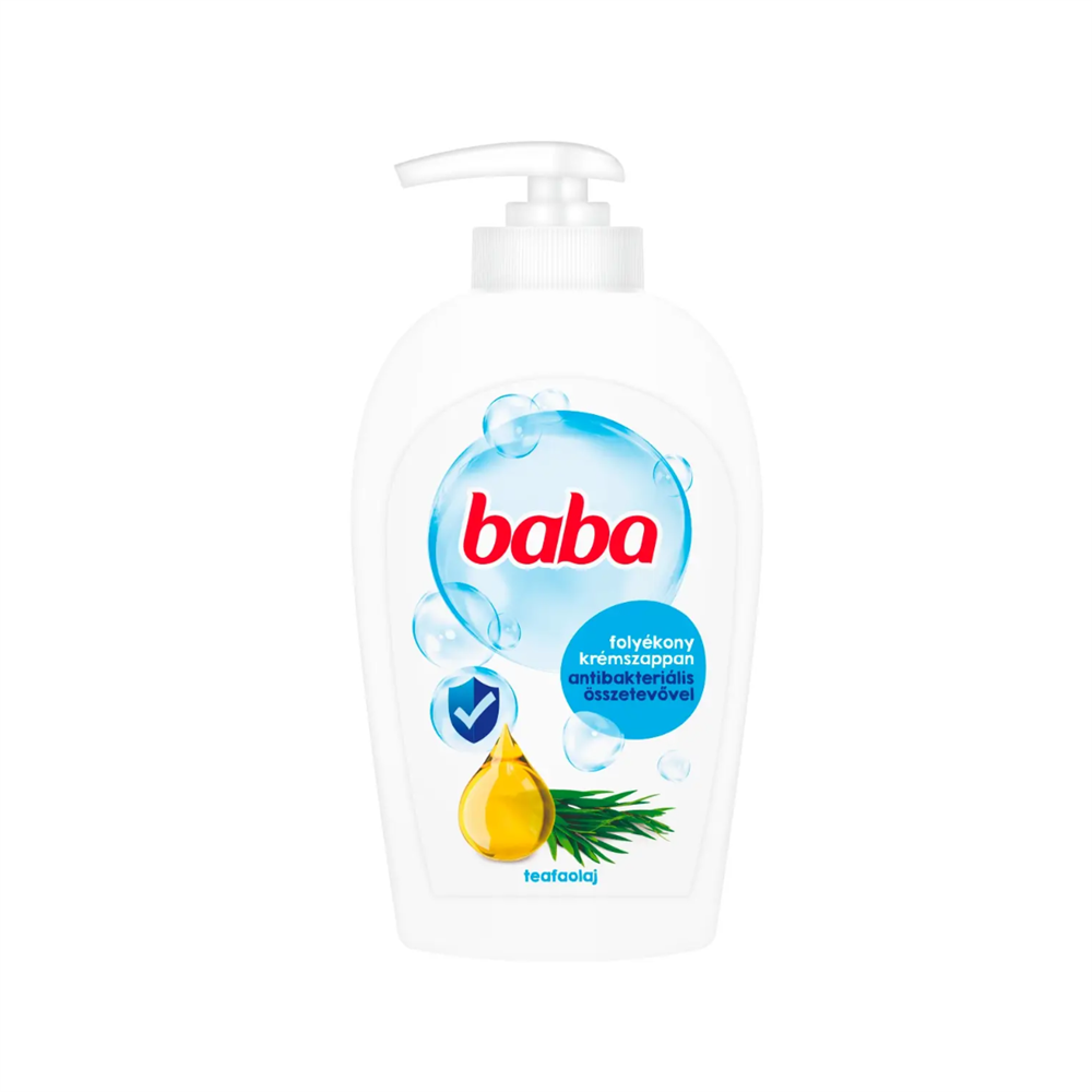 Folyékony szappan pumpás 250 ml Baba Teafa olajjal kép