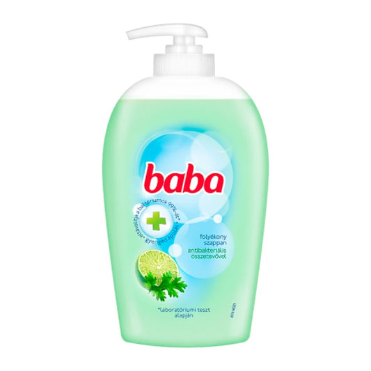 Folyékony szappan pumpás 250 ml Baba antibakteriális lime kép