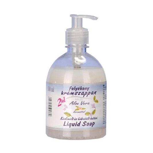 Folyékony szappan pumpás 500 ml balzsamos Aloe Vera Mild kép