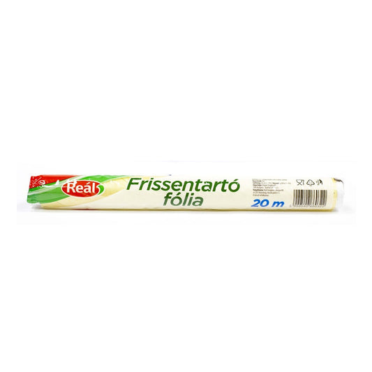 Frissentartó fólia 20 m Reál kép