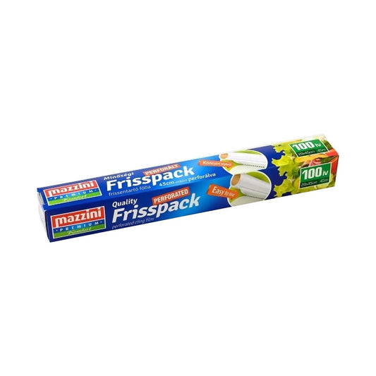 Frissentartó fólia 45 m perforált 100 ív Mazzini Frisspack kép