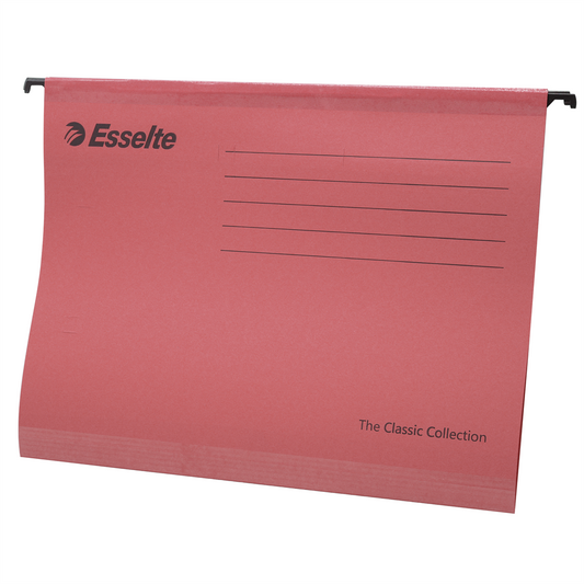 Függőmappa A4, karton Esselte Classic 90316 piros kép