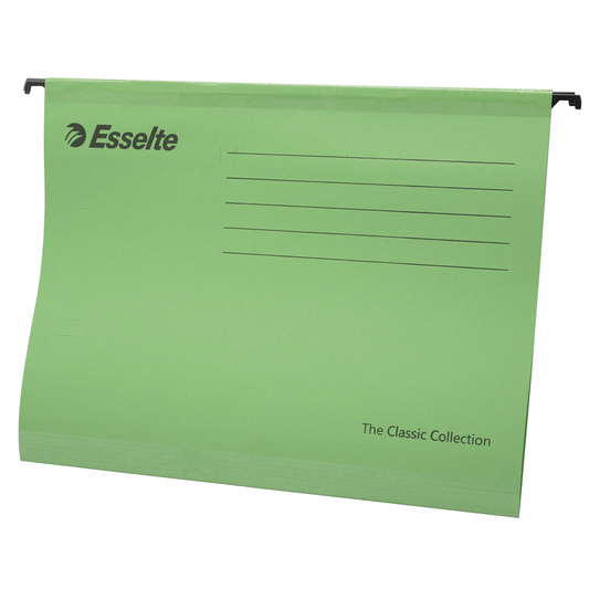 Függőmappa A4, karton Esselte Classic 90318 zöld kép
