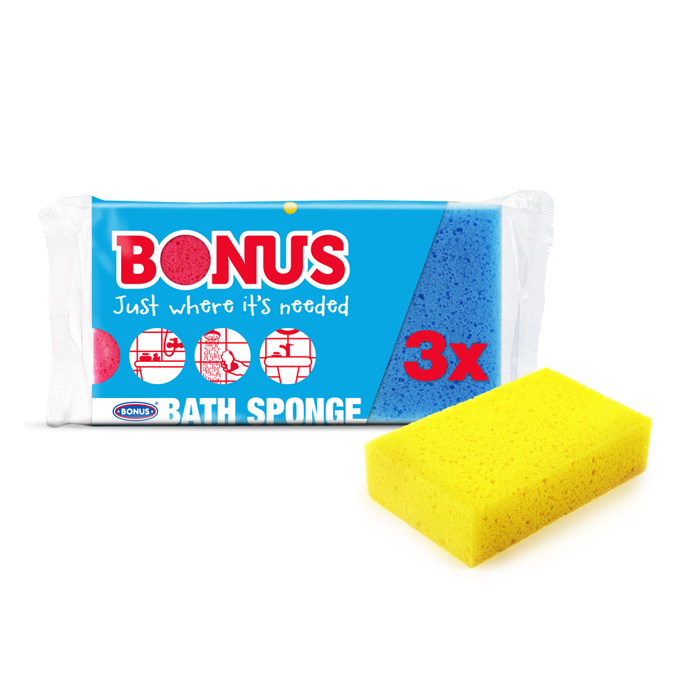 Fürdőszivacs 3 db/csomag Bonus B057 kép