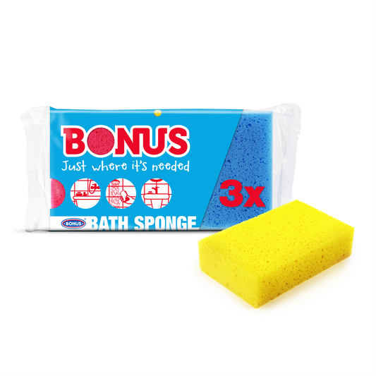 Fürdőszivacs 3 db/csomag Bonus B057 kép