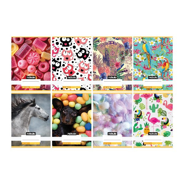 Füzet sima NEBULO A/5 32 lapos 20-32 Vagány 16 darabos