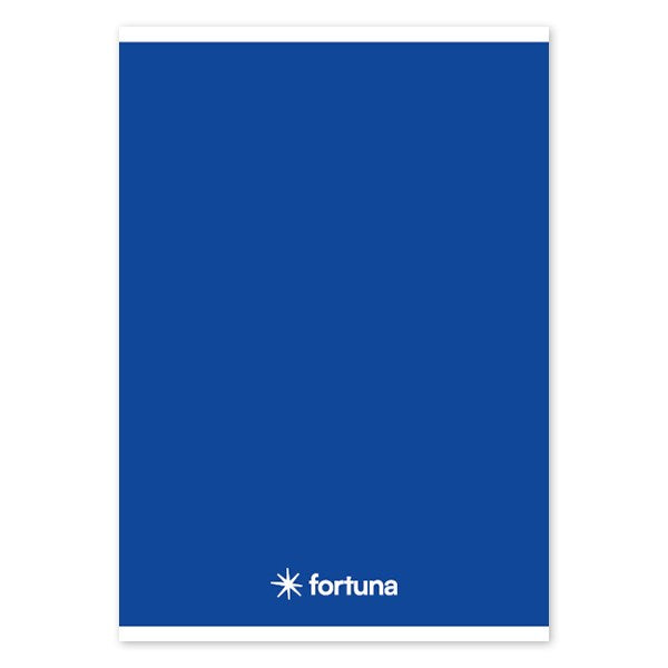 Füzet vonalas FORTUNA Monocolor A/5 32 lapos 21-32 sötétkék