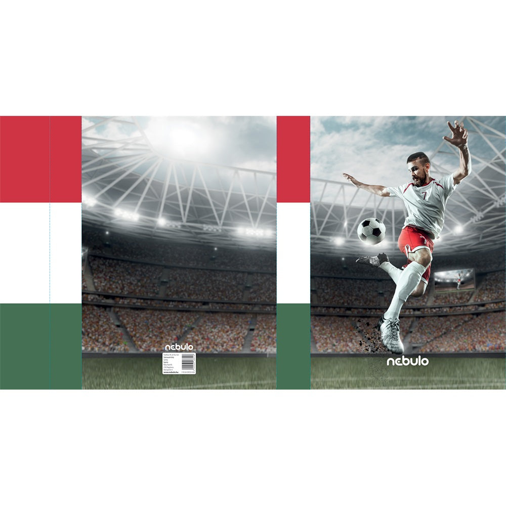 Füzetbox, A4, Foci, Nebulo kép