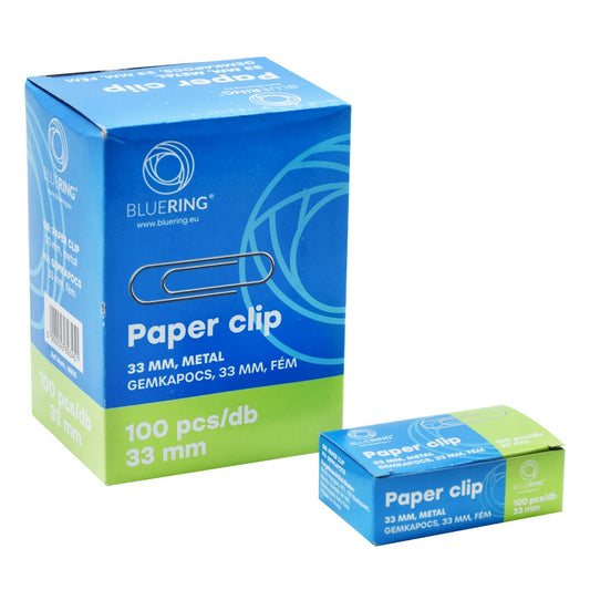 Gemkapocs 33mm, 100 db/doboz, Bluering® kép