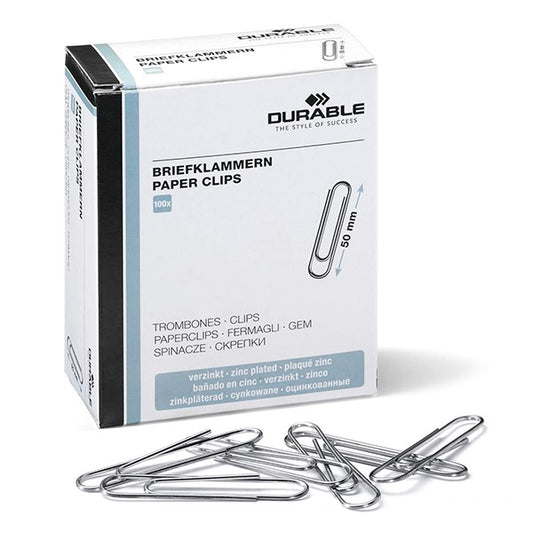 Gemkapocs DURABLE 50 mm cink 100 darabos