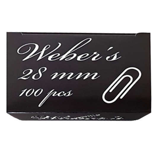 Gemkapocs WEBER`S 28mm nikkel 100 darabos