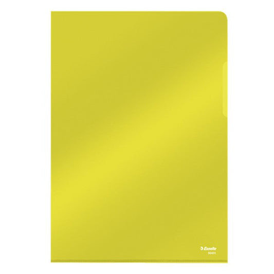 Genotherm "L" ESSELTE A/4 150 mikron luxus víztiszta sárga 25 darabos