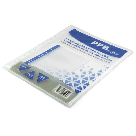 Genotherm lefűzhető, A4, 40 micron narancsos PPB Extra 100 db/csomag, kép