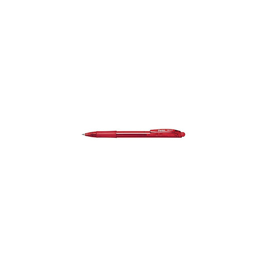 Golyóstoll nyomógombos 0,35mm, BK417-B Pentel Wow, írásszín piros kép
