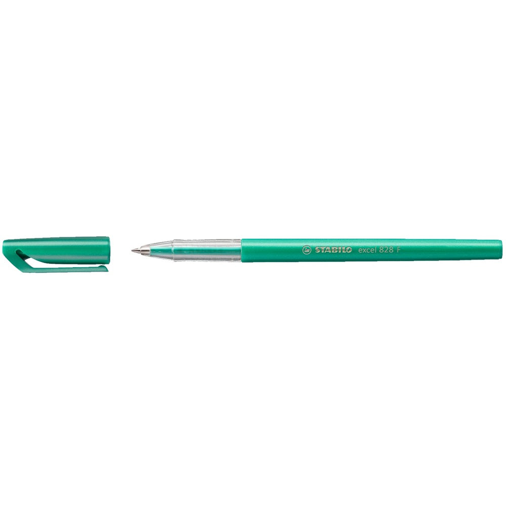 Golyóstoll 0,3mm, F Stabilo Excel 828, írásszín zöld kép