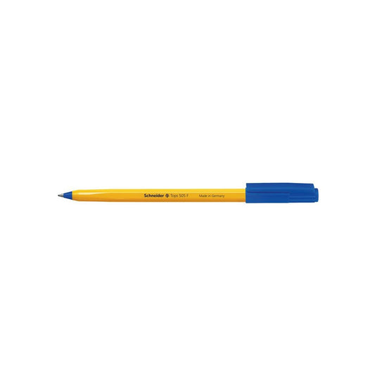 Golyóstoll 0,3mm, kupakos Schneider TOPS 505 F, írásszín kék kép