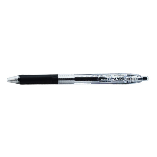 Golyóstoll 0,5mm, Zebra Tapli clip Eco, írásszín fekete kép