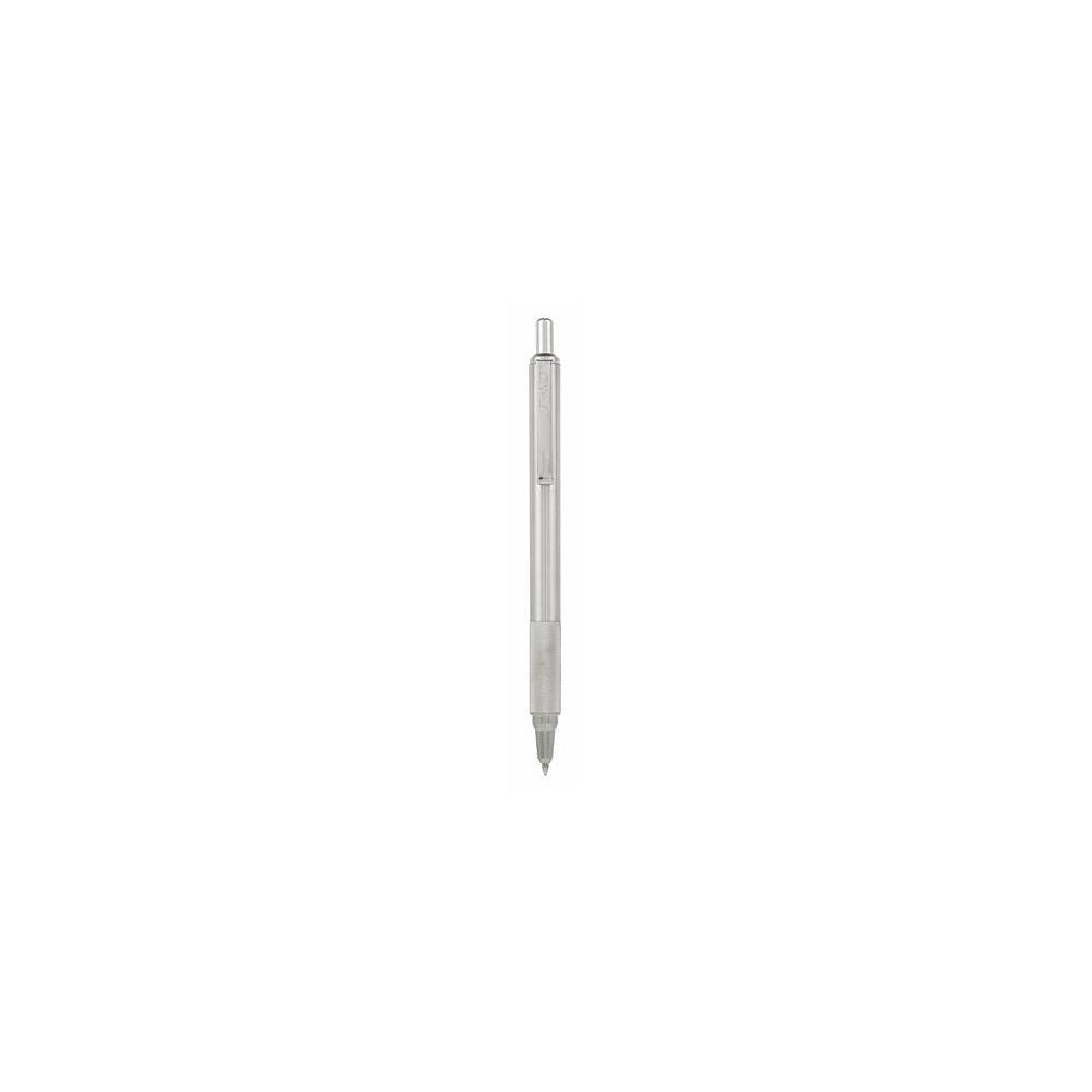 Golyóstoll 0,7mm, fém test, Zebra F-xMD, írásszín kék kép
