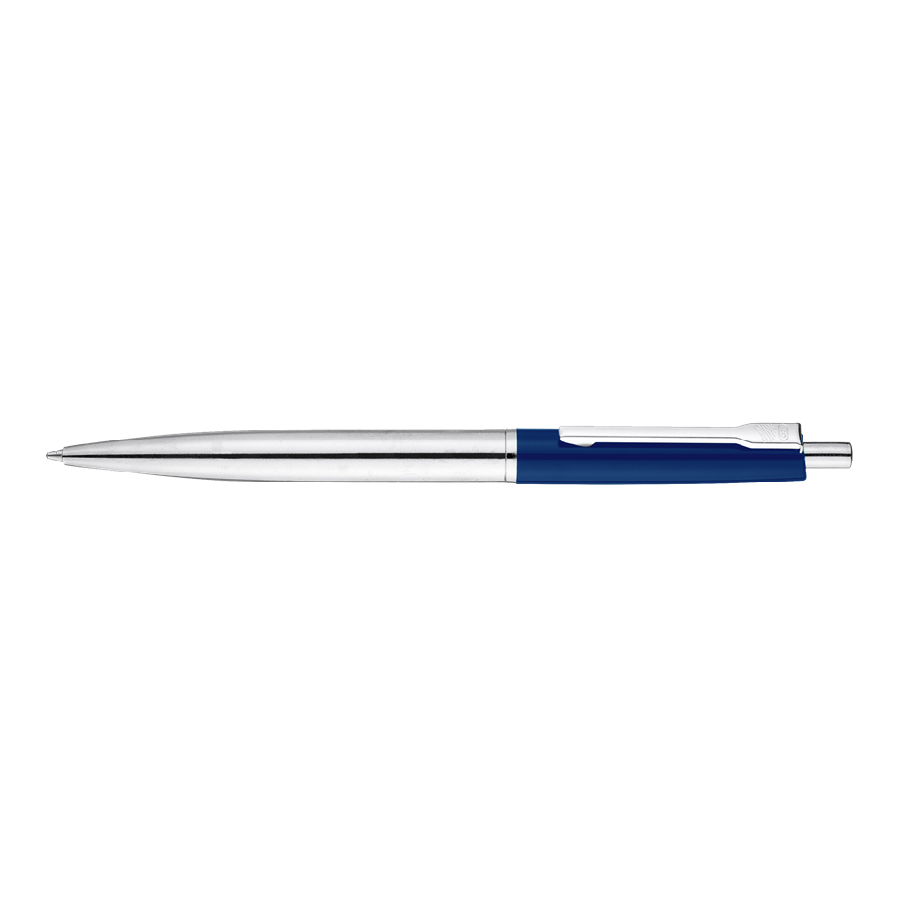 Golyóstoll 0,8mm, nyomógombos Ico X-Pen, írásszín kék kép