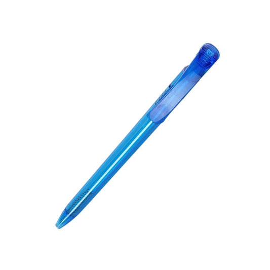 Golyóstoll 0,8mm, nyomógombos műanyag kék test, S88, Bluering® írásszín kék kép