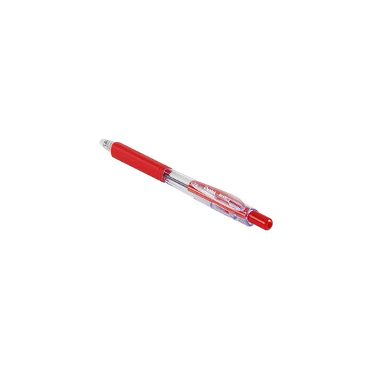 Golyóstoll 0,35mm, BK437-B háromszög fogózóna Pentel, írásszín piros kép