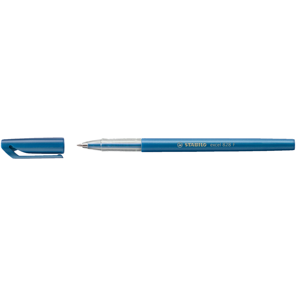 Golyóstoll 0,3mm, F Stabilo Excel 828/41, írásszín kék kép