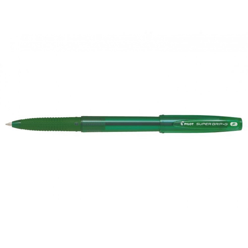 Golyóstoll 0,7 kupakos F Super Grip G Pilot, írásszín zöld kép