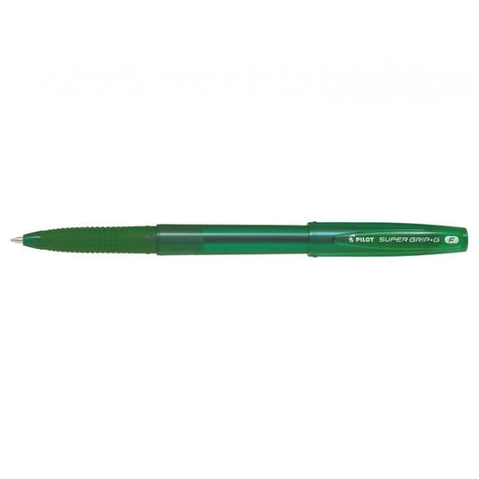 Golyóstoll 0,7 kupakos F Super Grip G Pilot, írásszín zöld kép