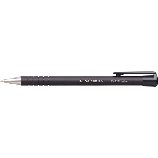 Golyóstoll 0,7mm, fekete test Penac RB085B, írásszín fekete kép