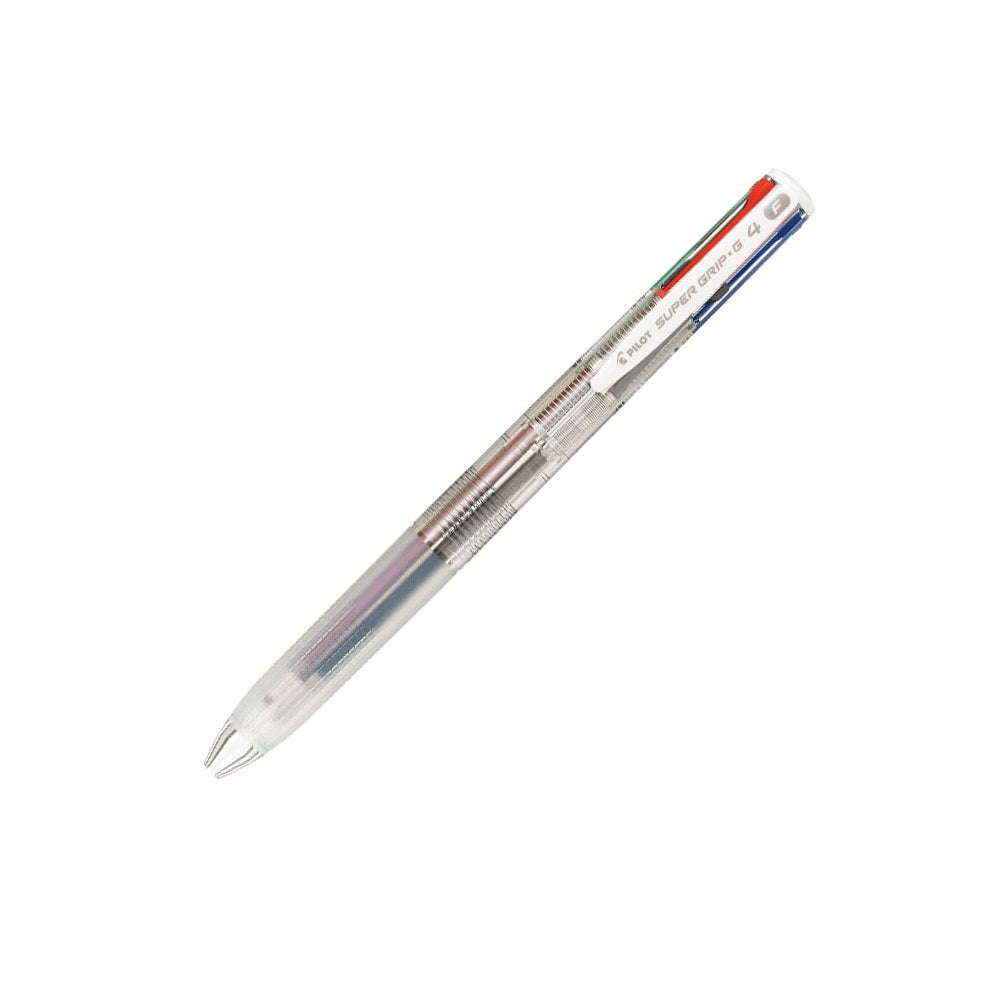 Golyóstoll 4 színű Pilot Super Grip G áttetsző test kép