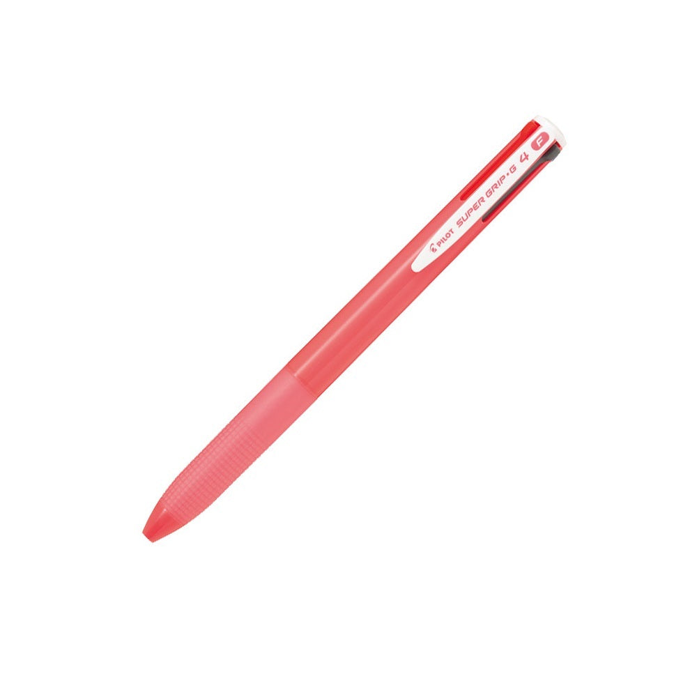 Golyóstoll 4 színű Pilot Super Grip G pink test kép