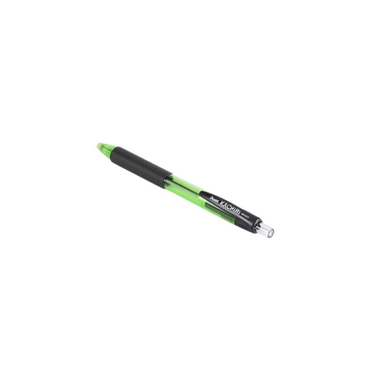 Golyóstoll 0,35mm, háromszög fogózóna Pentel Kachiri BK457D-D, írásszín zöld kép