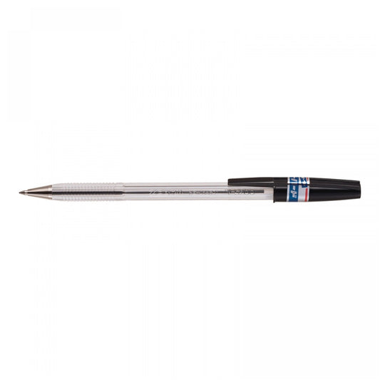 Golyóstoll 0,7mm, kupakos, N5200 Zebra, írásszín fekete kép