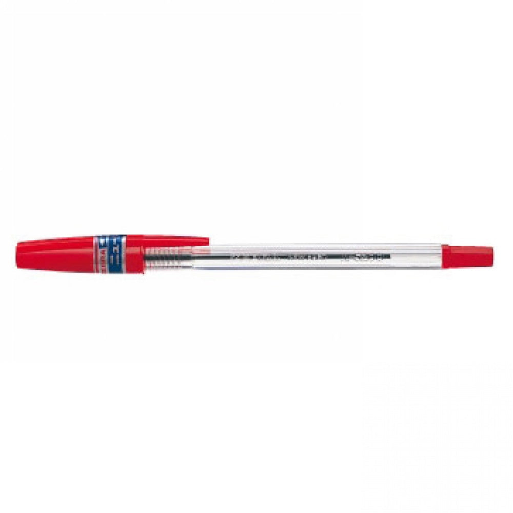 Golyóstoll 0,7mm, kupakos, N5200 Zebra, írásszín piros kép