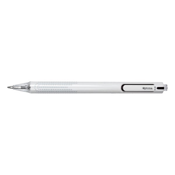 Golyóstoll OPTIMA nyomógombos Stella 1,0 mm fekete