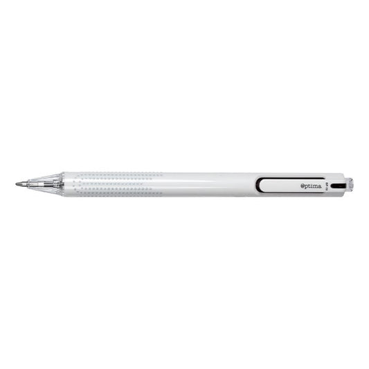 Golyóstoll OPTIMA nyomógombos Stella 1,0 mm fekete