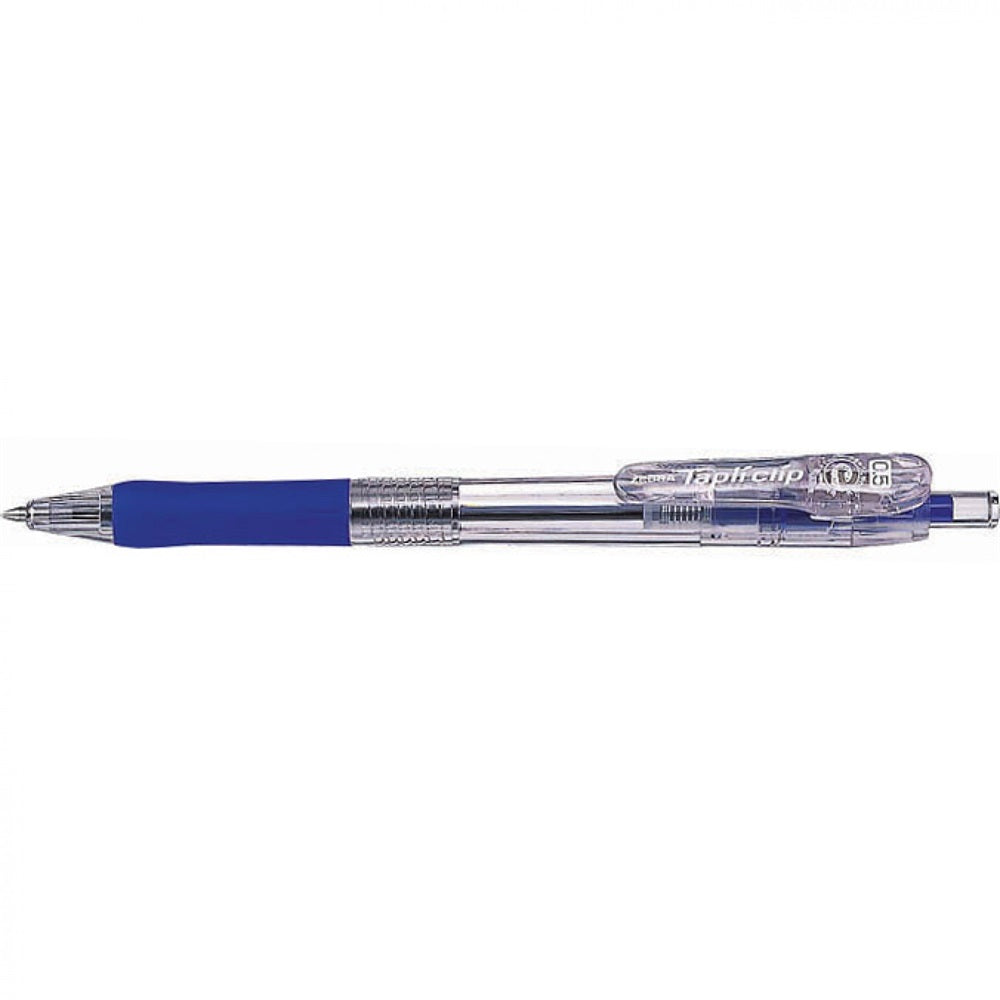 Golyóstoll 0,5mm, Zebra Tapli clip Eco, írásszín kék kép