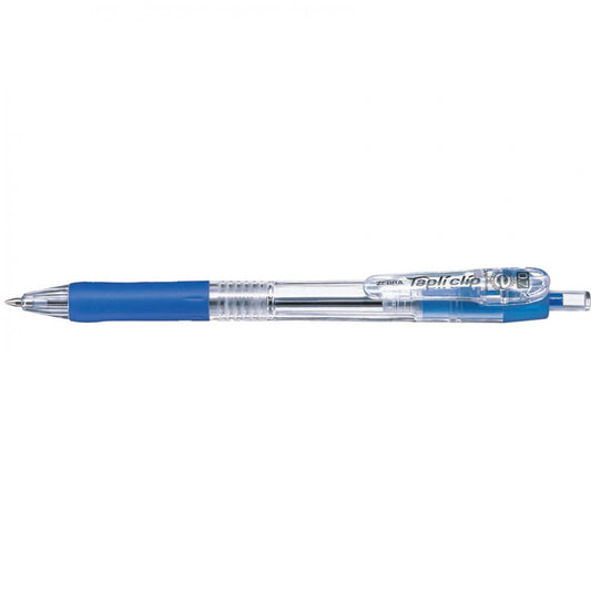 Golyóstoll 0,7mm, Zebra Tapli clip Eco, írásszín kék kép