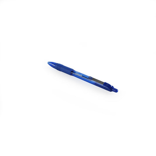 Golyóstoll 1mm, kék test, Zebra Z-grip Smooth, írásszín kék kép