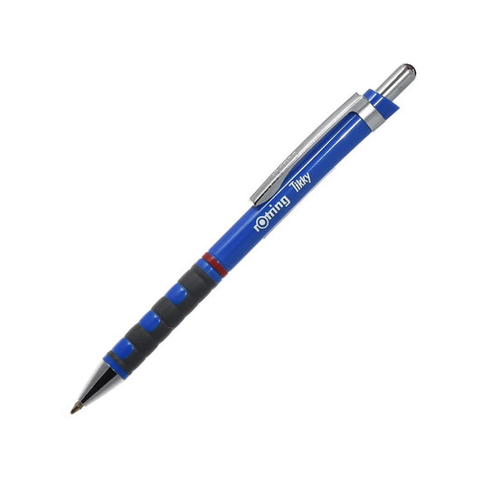 Golyóstoll kék test, Rotring Tikky III, írásszín kék kép