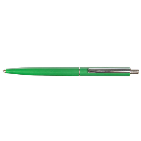Golyóstoll nyomógombos 0,5mm, A-series, AS1204, írásszín zöld kép