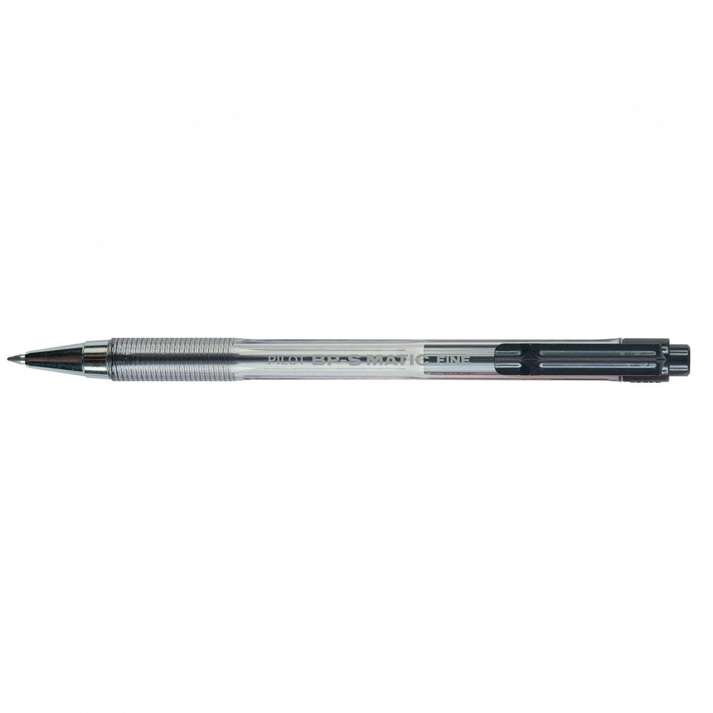 Golyóstoll 0,7mm, nyomógombos Pilot BPS Matic Fine, írásszín fekete kép