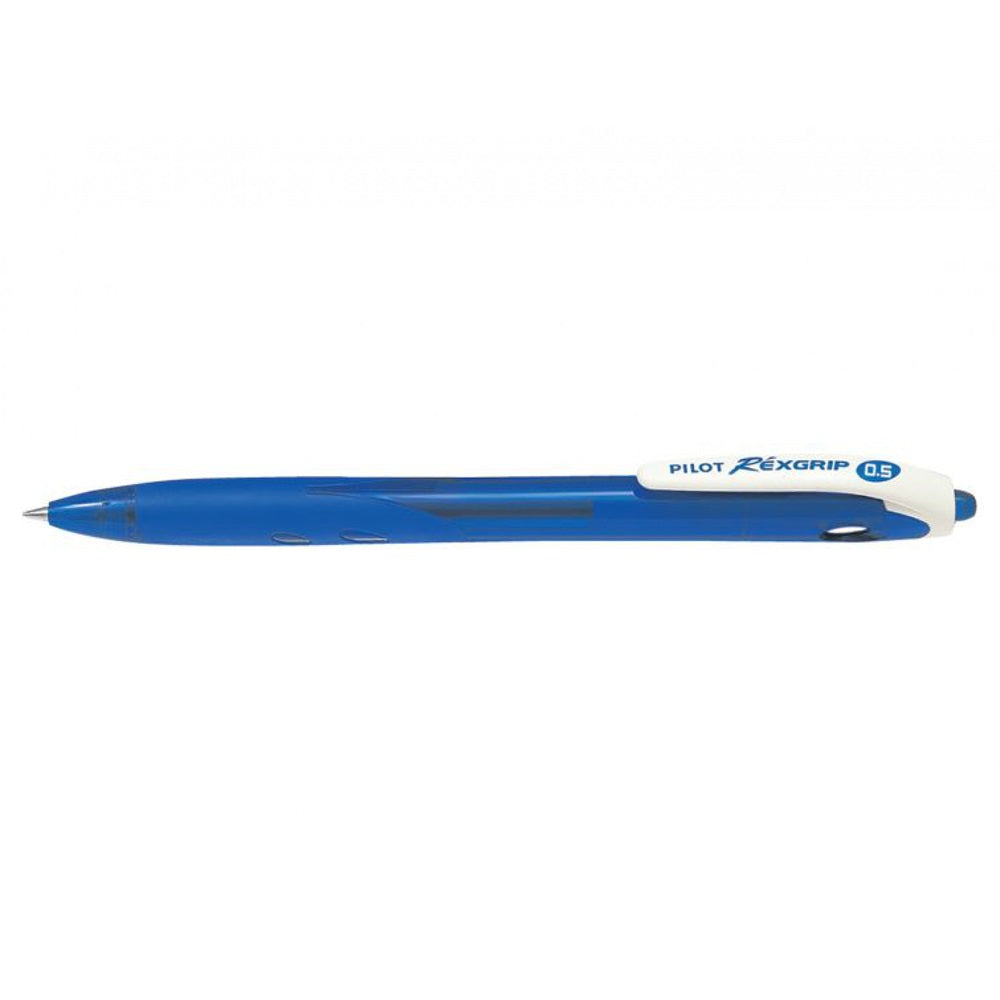 Golyóstoll 0,5mm, nyomógombos Rexgrip Extra Fine Pilot, írásszín kék kép