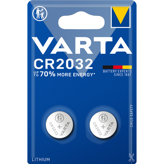 Gombelem CR2032 2 db/csomag, Varta kép