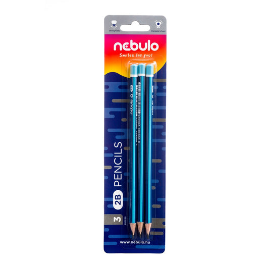 Grafitceruza 2B, 3 db-os, Nebulo kép