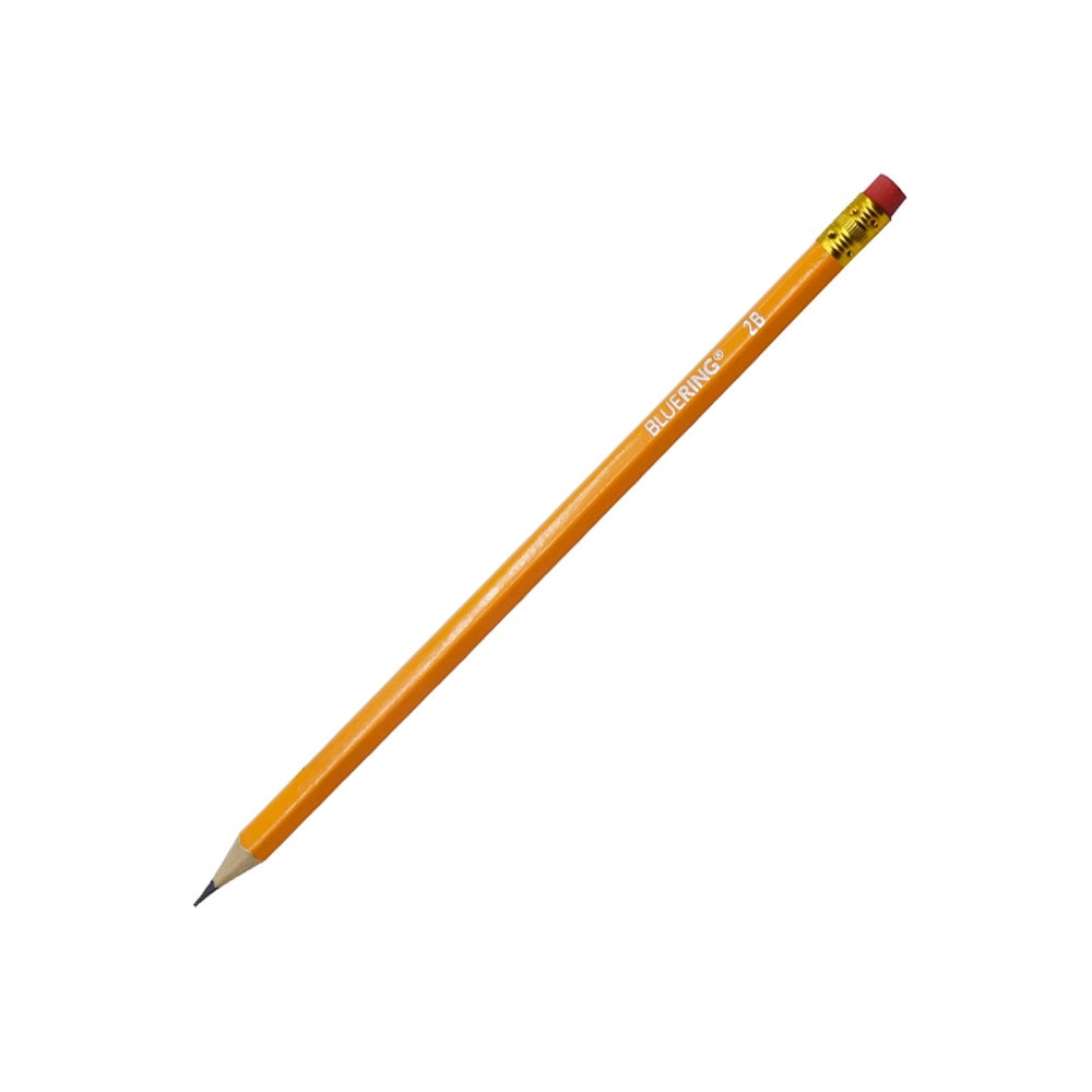 Grafitceruza 2B, radíros Bluering® kép