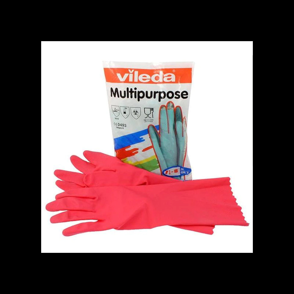 Gumikesztyű M háztartási Multipurpose Vileda piros_100153 kép