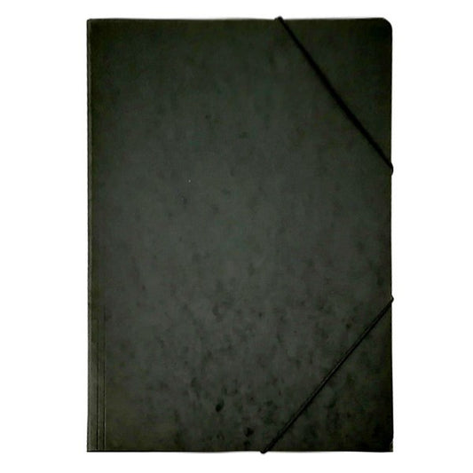 Gumis mappa A/4 prespán fekete 345 g