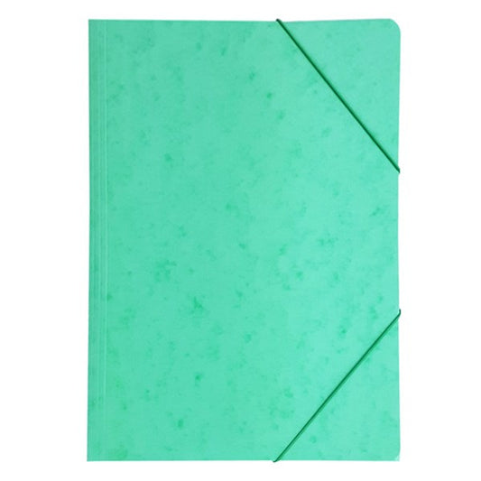 Gumis mappa A/4 prespán világoszöld 345 g