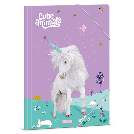 Gumis mappa ARS UNA A/4 Cute Animals-Unicorn